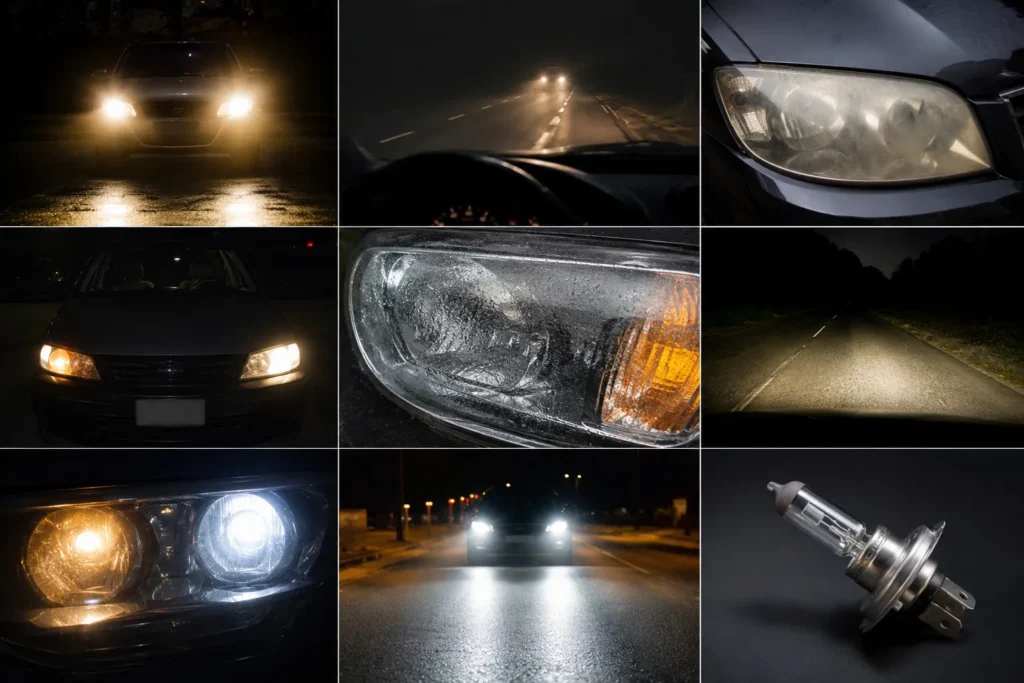 7 Signs Your Car Headlight Bulbs Need Replacing